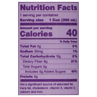 Olipop Prebiotic Grape 12fz - 12 FZ - Image 3