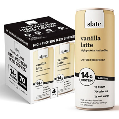 Slate Protein Vanilla 4-8fz - 4-8 FZ - Image 1