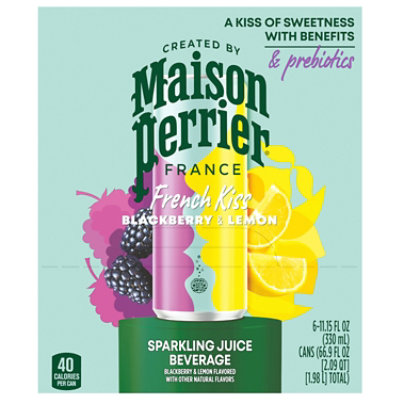 Maison Perrier French Kiss Blackberry Lemon 6-11.15fz - 6-11.15 FZ - Image 1