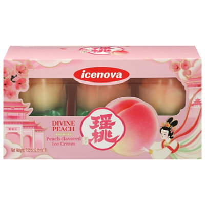 Icenova Ice Cream Divine Peach - 7.94 OZ - Image 2