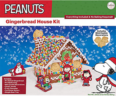 Peanuts Gingerbread House Kit - 29 OZ - Image 1