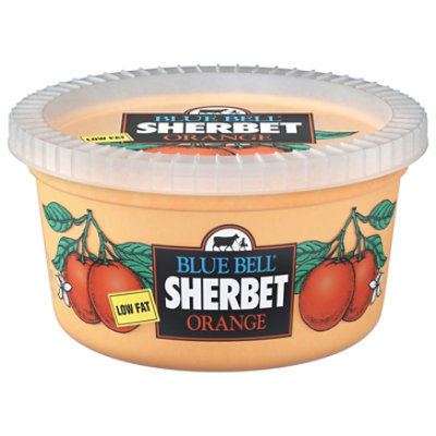 Blue Bell Orange Sherbet - 1 Quart - 1 QT - Image 1