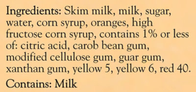 Blue Bell Orange Sherbet - 1 Quart - 1 QT - Image 7