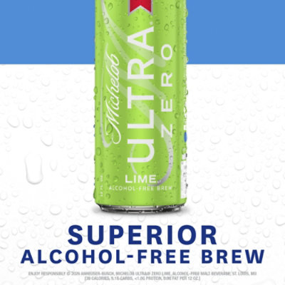 Michelob Ultra Zero Lime In Cans - 12-12 FZ - Image 5