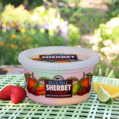 Blue Bell Rainbow Sherbet - 1 Quart - 1 QT - Image 4