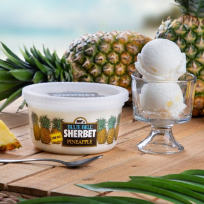 Blue Bell Pineapple Sherbet - 1 Quart - 1 PT - Image 4