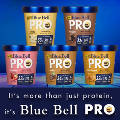 Blue Bell Pro Coffee High Protein Frozen Dairy Dessert - 1 Pint - 1 PT - Image 8