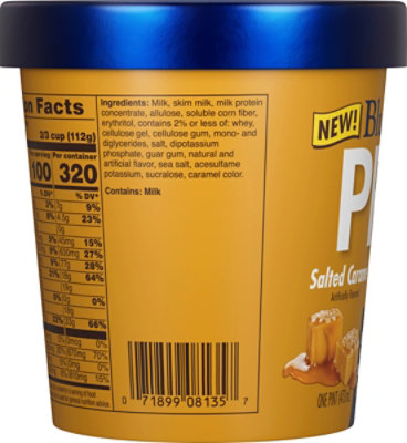 Blue Bell Dairy Dessert Pro Sltd Caramel - 1 PT - Image 5