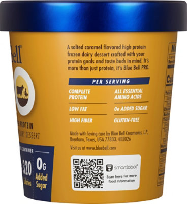 Blue Bell Dairy Dessert Pro Sltd Caramel - 1 PT - Image 3