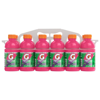 Gatorade Lower Sugar Electrolyte Sport Drink Rain Berry - 12-12 Fl. Oz. - Image 1