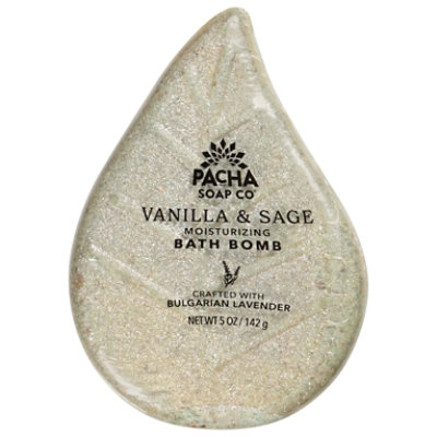 Pacha Bath Bomb Vanilla Sage - 5 OZ - Image 2