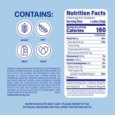 Entenmanns Pound Mini Snack Cakes 6 Count - 8.25 OZ - Image 2