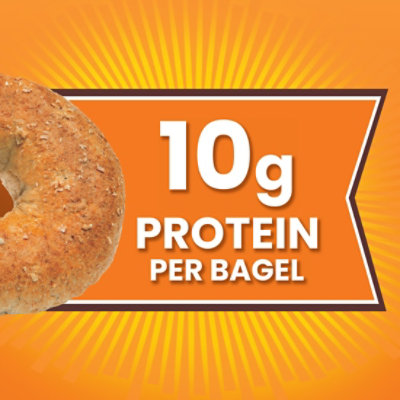 Thomas 100% Whole Wheat Bagels 6 - 18 OZ - Image 4