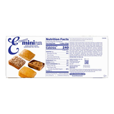 Entenmann's Iced Chocolate Chip Mini Snack Cakes - 6 - 11 OZ - Image 5
