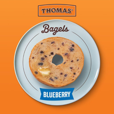 Thomas Blueberry Bagels 6 Count - 18 OZ - Image 3