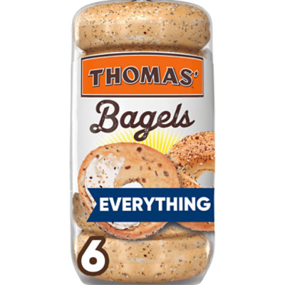 Thomas Everything Bagels 6 Count - 18 OZ - Image 1