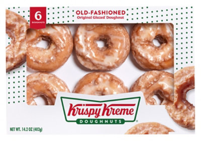 Krispy Kreme Original Glazed Cake Doughnuts - 14.2 OZ - Image 1