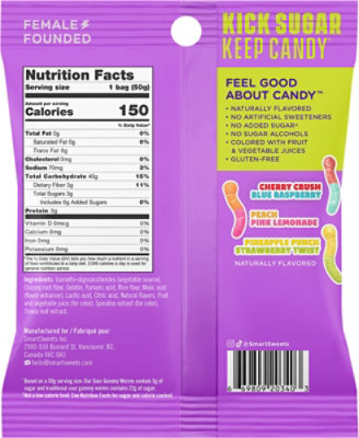 Smartsweets Sour Gummy Worms - 1.8 OZ - Image 5