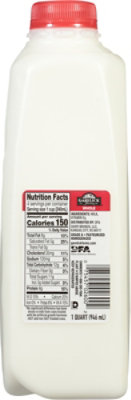 Garelick Farms Milk Whole Vitamin D Plastic Jug Quart - 1 QT - Image 2