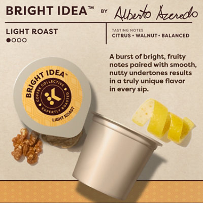 Keurig Coffee Collective Bright Idea Light Roast K Cup Coffee Pods - 8 Count - Image 2