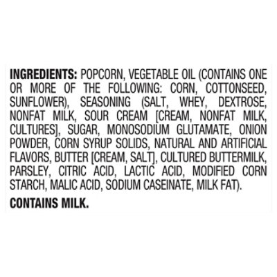 Herrs Popcorn Sour Crm & Onion - 1.5 OZ - Image 4