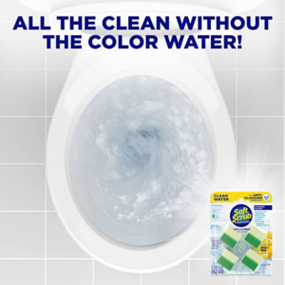 Soft Scrub Duo-cubes In-tank Automatic Toilet Cleaner, Clear Water, Lemon Fresh - 4 Ct. - 4 CT - Image 7