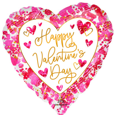 Large Shape Valentine Balloon - Each - Image 1
