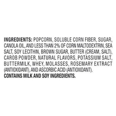 Smartfood Fiber Pop Toffee and Sea Salt Popcorn - 5.75 OZ - Image 4
