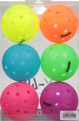 Franklin Sports X40 Neon Pickleballs 6 Count - Each - Image 3