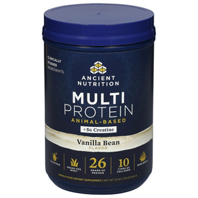 Anct Nut Animal Protein Creatine Van Bn - 21 OZ - Image 2