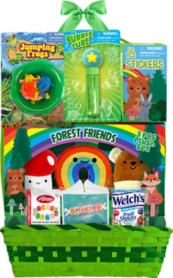 Megatoys Large Filled Basket Forest Friend - Each - Image 1