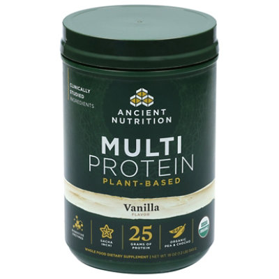 Anct Nut Plant Protein Vanilla Bean - 19 OZ - Image 2