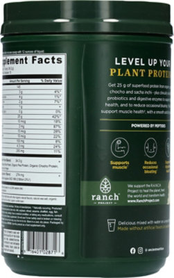 Anct Nut Plant Protein Vanilla Bean - 19 OZ - Image 4