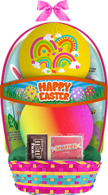 Megatoys 2 Ball Rainbow Filled Basket Rainbow - Each - Image 1