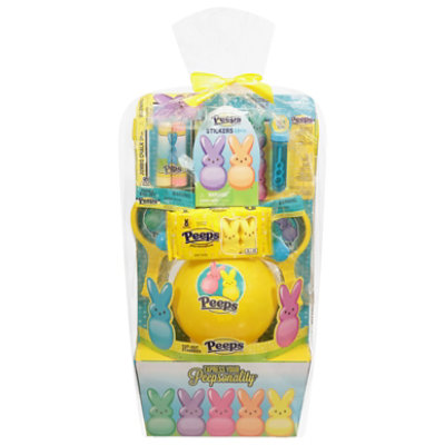Mega Dlx Filled Basket Peeps - EA - Image 2