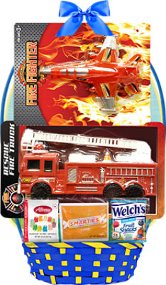 Megatoys Sm Filled Basket Firetrck Jet - Each - Image 1
