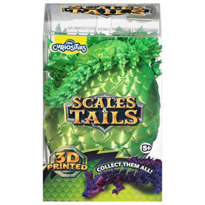 Orb Scales And Tails 3D Printed Egg Dragon - Each - Image 1