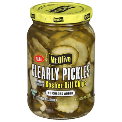 Mt Olive Kosher Dill Pickle Chips 16fz - 16 FZ - Image 2