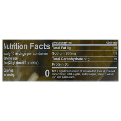 Mt Olive Kosher Baby Dill Pickles 16fz - 16 FZ - Image 3