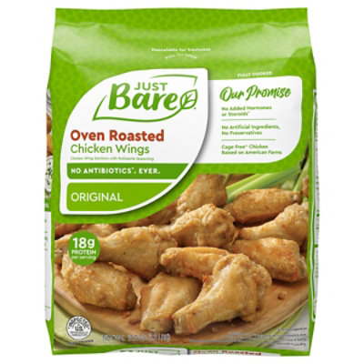 Pilgrim's Pride Just Bare Original Oven Roasted Wings 19.2oz - 19.2 OZ - Image 2