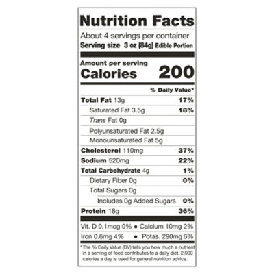 Pilgrim's Pride Just Bare Original Oven Roasted Wings 19.2oz - 19.2 OZ - Image 3