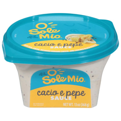 O Sole Mio Cacio E Pepe White Creamy Pasta Sauce - 13 OZ - Image 2