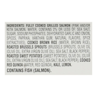 Readymeals Salmon With Roasted Vegetables - 10.71OZ - Image 4