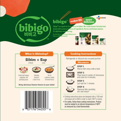 Bibigo Bibimbap Beef & Vegetable 10oz - 10 OZ - Image 5