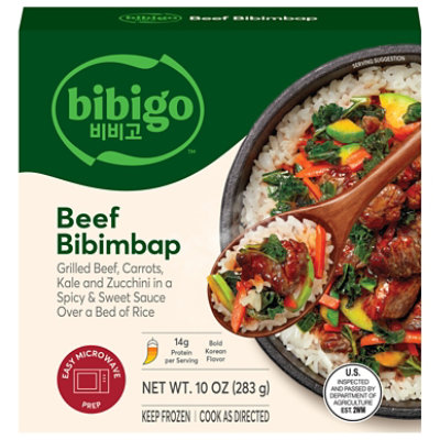 Bibigo Bibimbap Beef & Vegetable 10oz - 10 OZ - Image 1