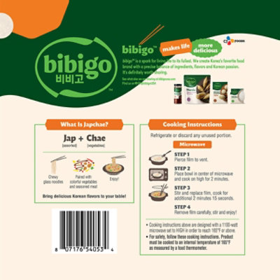 Bibigo Japchae Chicken & Vegetable 10oz - 10 OZ - Image 5