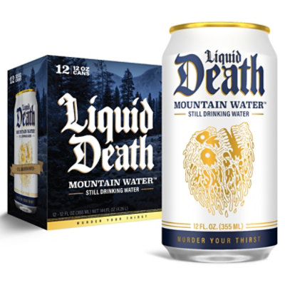 Liquid Death Still Mountain Water 12-12fz - 12-12 FZ - Image 1