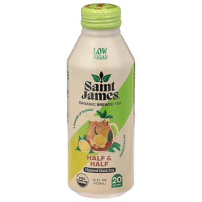 Saint James Organic Black Tea, Half & Half 16 Fz Bottle - 16 FZ - Image 2