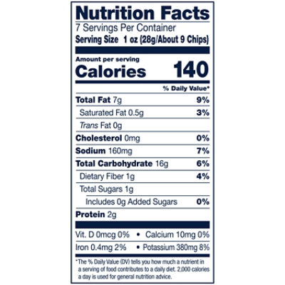 Cape Cod Sea Salt & Cracked Pepper Potato Chips 7 Oz Bag - 7 OZ - Image 2