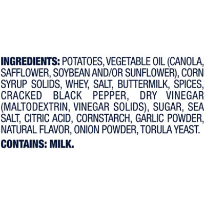 Cape Cod Sea Salt & Cracked Pepper Potato Chips 7 Oz Bag - 7 OZ - Image 3